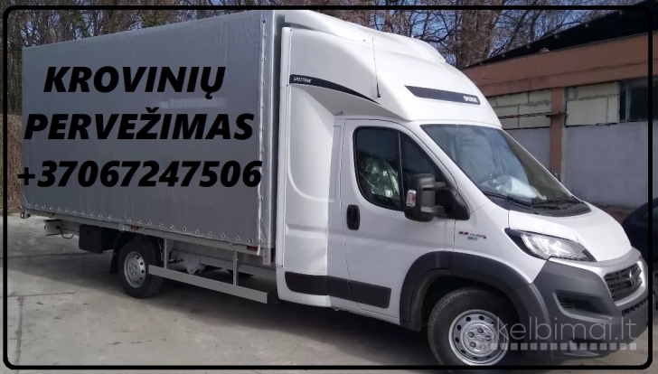 Krovinių transportavimas - pervežimas LIETUVA-EUROPA-LIETUVA