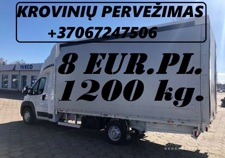 Krovinių transportavimas - pervežimas LIETUVA-EUROPA-LIETUVA