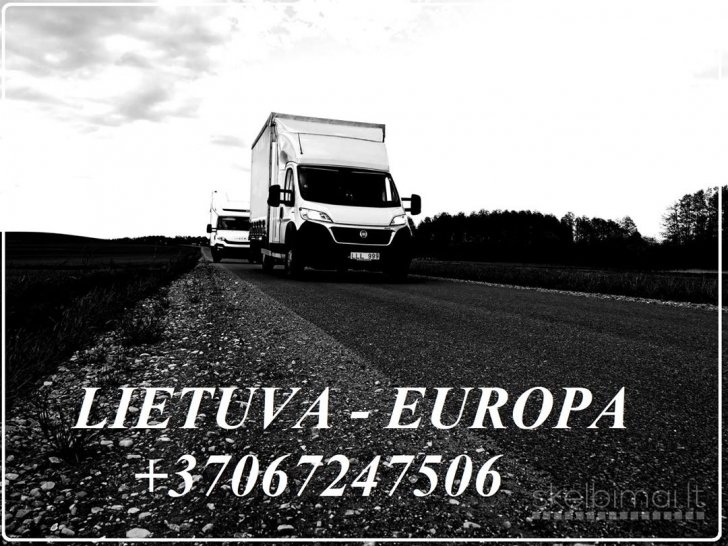 Krovinių transportavimas - pervežimas LIETUVA-EUROPA-LIETUVA