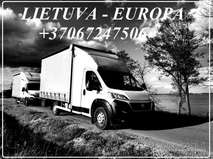 Krovinių transportavimas - pervežimas LIETUVA-EUROPA-LIETUVA