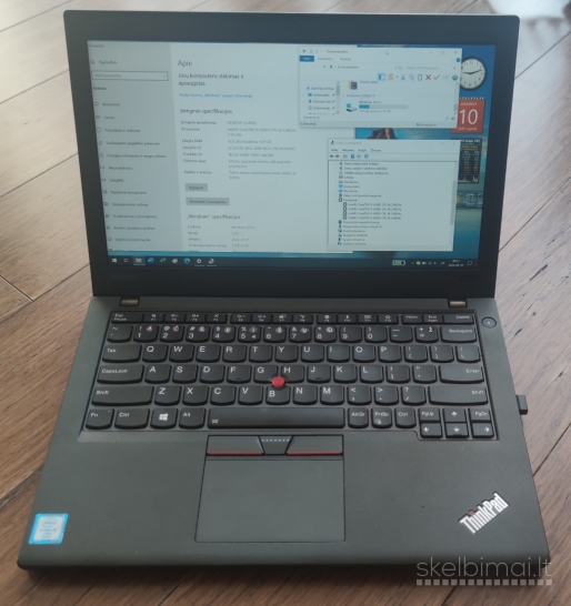 Lenovo X270 12.5 coliu verslo su 4G modemu