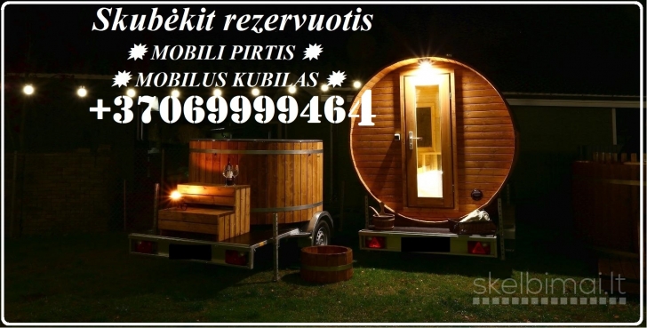 PIETŲ LIETUVOJE (DZŪKIJOJE) Mobilaus Kubilo ir Pirties Nuoma +37069999464