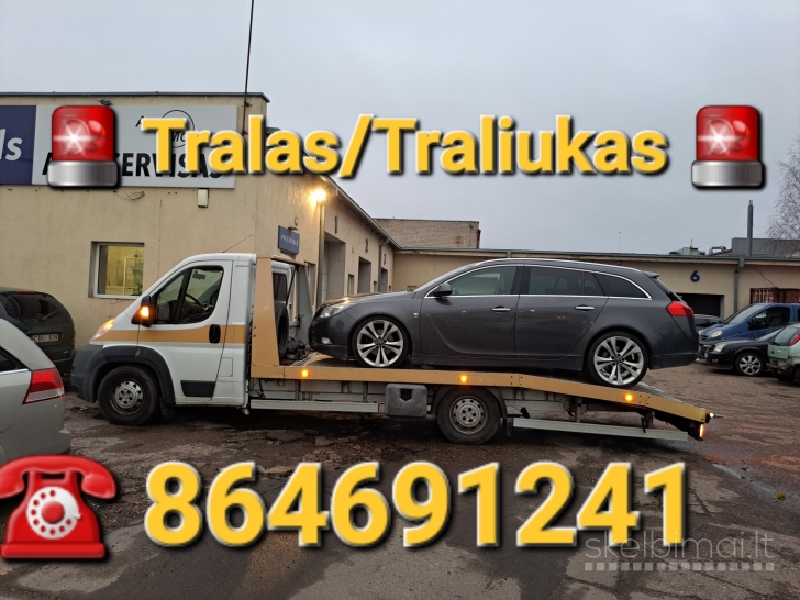 Tralas Traliukas Kaune auto prikurimas uzkurimas pervezimas