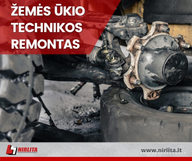 Žemės ūkio technikos remontas