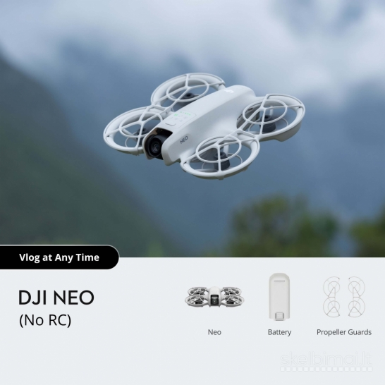 Dji Neo Motion Fly More Combo 529€ Naujiena Turime