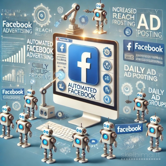 Facebook automatizuota reklama FB SEOTrafficHack