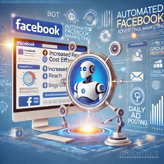 Facebook automatizuota reklama FB SEOTrafficHack