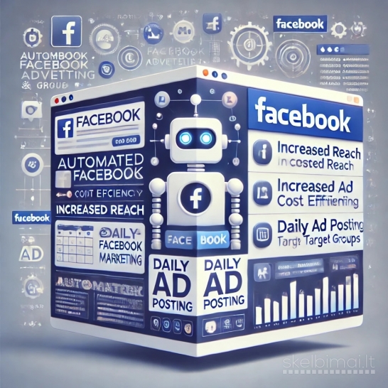 Facebook automatizuota reklama FB SEOTrafficHack