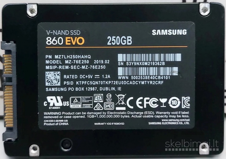 Samsung 860 EVO 250 GB