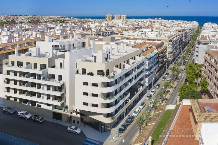 Naujas butas su vaizdu į jūrą Torrevieja,Ispanija