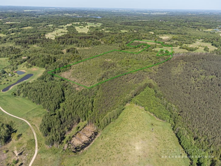 Trakų r. sav., Onuškio sen., Babraukos k. parduodama 8 ha žemės sklypo dalis 