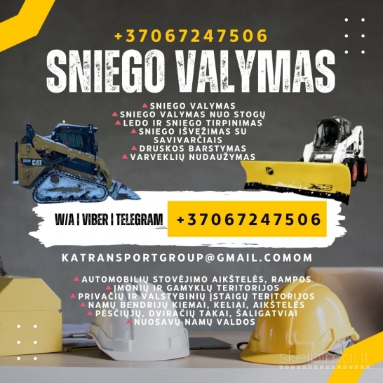 SNIEGO VALYMO PASLAUGOS