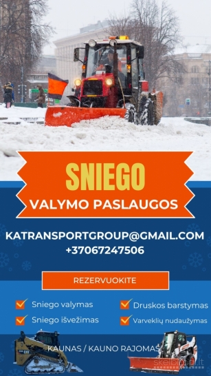 SNIEGO VALYMO PASLAUGOS