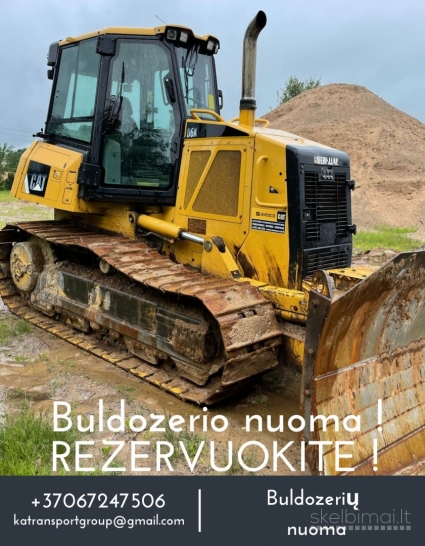 BULDOZERIŲ NUOMA 