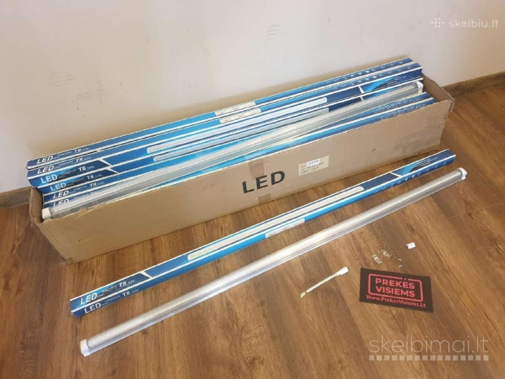 LED šviestuvai 40-480w 6500k 4500k 1,2 ilgis