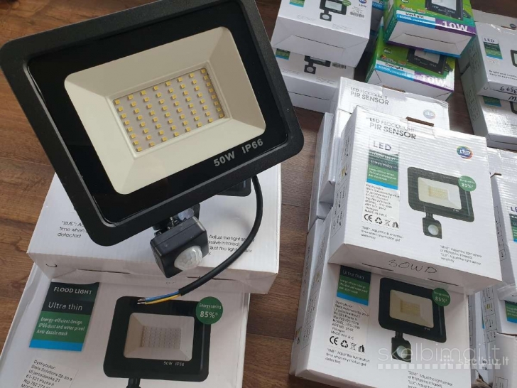 LED Lauko šviestuvas Pigiausiai! 10-1000w