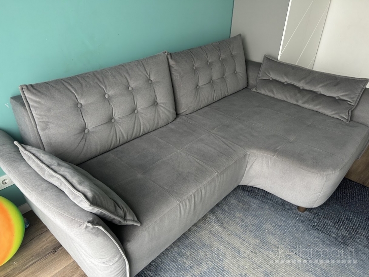 Kampinė sofa - lova Rubin Max, Magrės Baldai