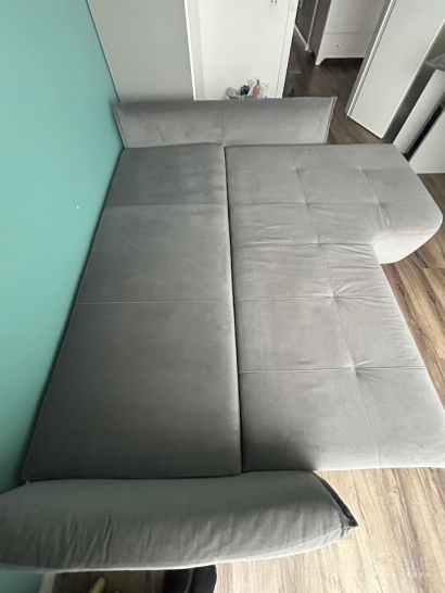 Kampinė sofa - lova Rubin Max, Magrės Baldai