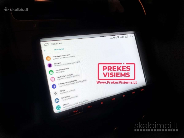 Volkswagen Skoda Seat Multimedija Android 12 Dsp