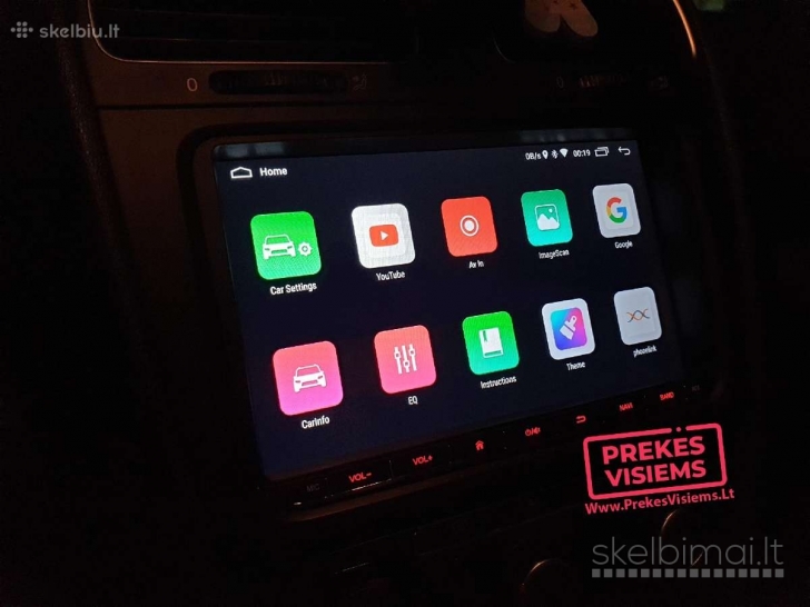 Volkswagen Skoda Seat Multimedija Android 12 Dsp