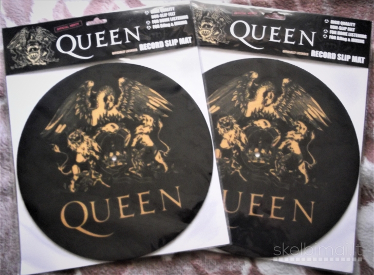 Queen Naujas Slipmat Patefono Disko KILIMĖLIS