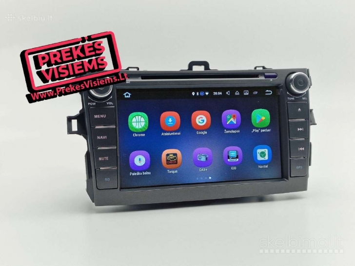 Toyota Corolla Multimedia Android 12 Dsp Ips