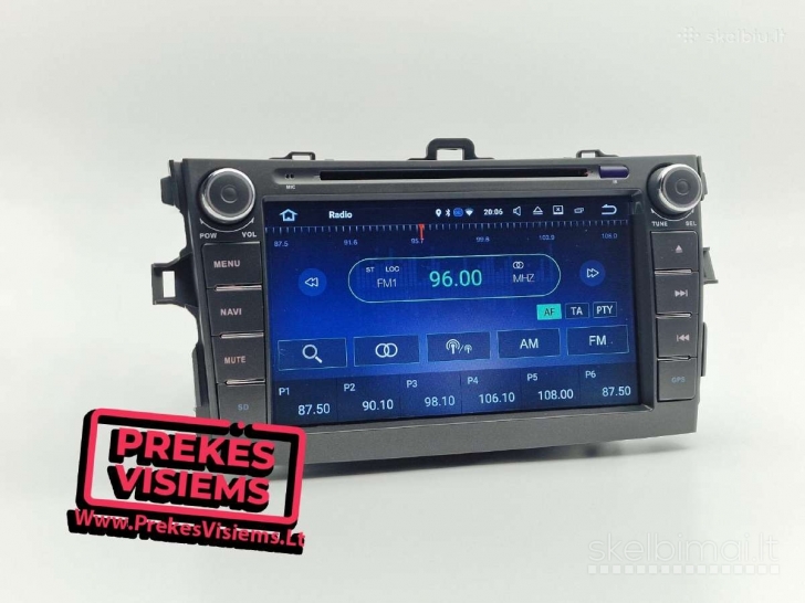 Toyota Corolla Multimedia Android 12 Dsp Ips