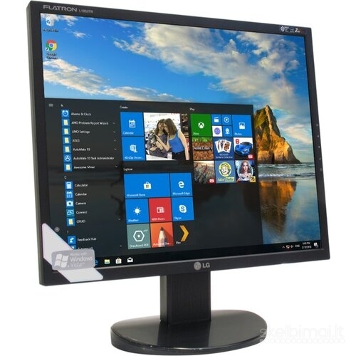 Hp-rp5800 retail W-11+ LCD 19'' ir yra dovanu