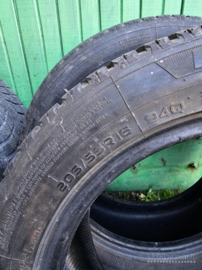 Naudotos padangos 205/55 R16