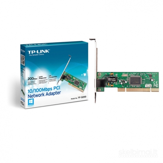 NET CARD PCI 10/100M TF3200 TP-LINK tinklo plokštė