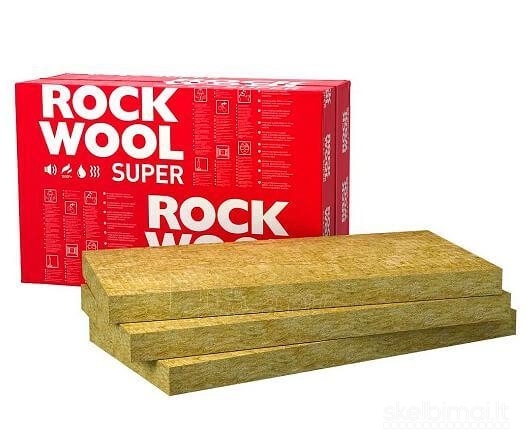 Akmens vata, paroc, rockwool pigiau.