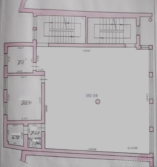 Parduodamos gerai įrengtos 191,82 m² komercinės patalpos