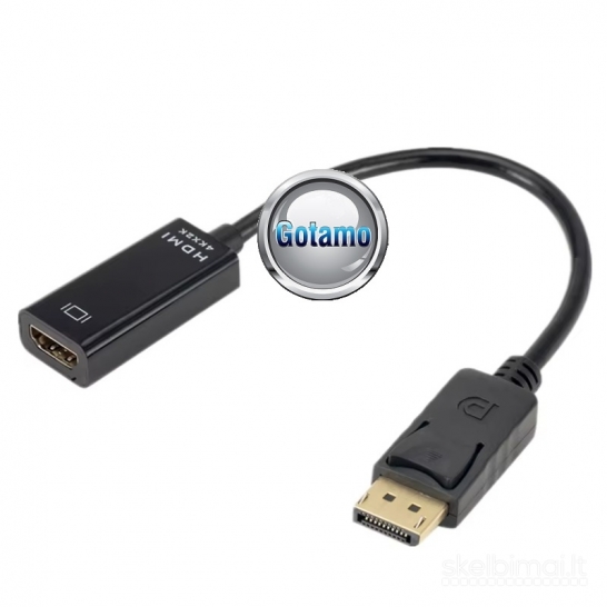 DisplayPort į HDMI lizdą jungtis laidas 25cm