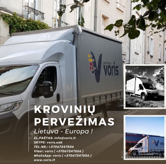 Krovinių pervėžimas, gabenimas sausumos transportu www.voris.lt