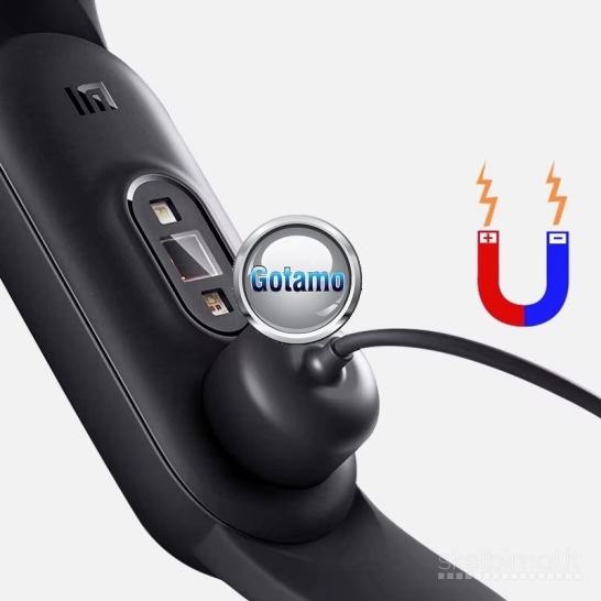 Xiaomi Mi Band 5 6 7 magnetinis įkrovimo laidas