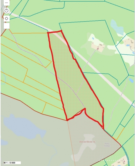 Parduodamas miškas 11,0500 ha su žeme.