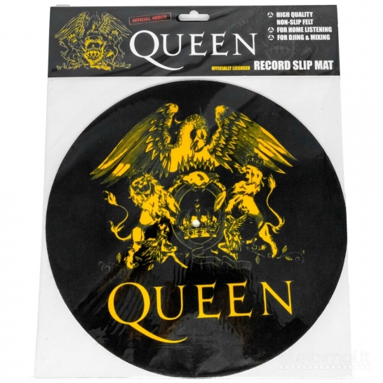 Queen Naujas Slipmat Patefono Disko KILIMĖLIS