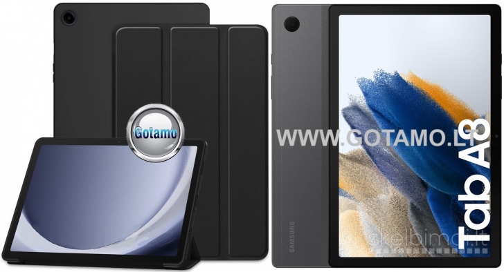 3Fold dėklas Samsung Galaxy Tab A8 planšetei WWW.GOTAMO.LT