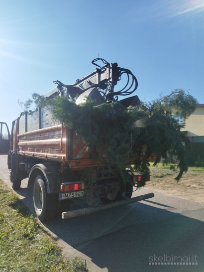 Transporto paslaugos, atliekų išvežimas, griovimo darbai