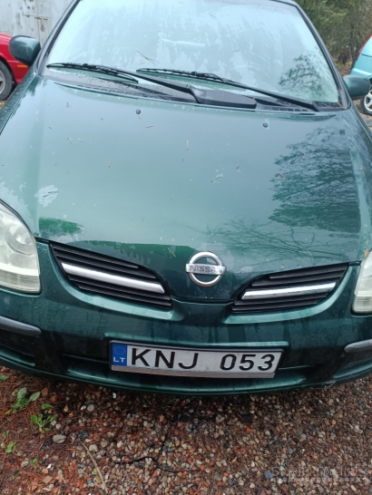 Nissan almera tino 2004m., techas 2026-08