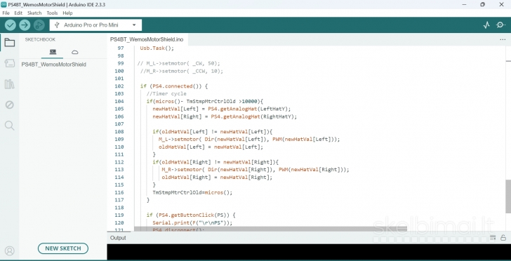 Arduino programavimas