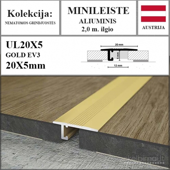 Aliuminės grindjuostės