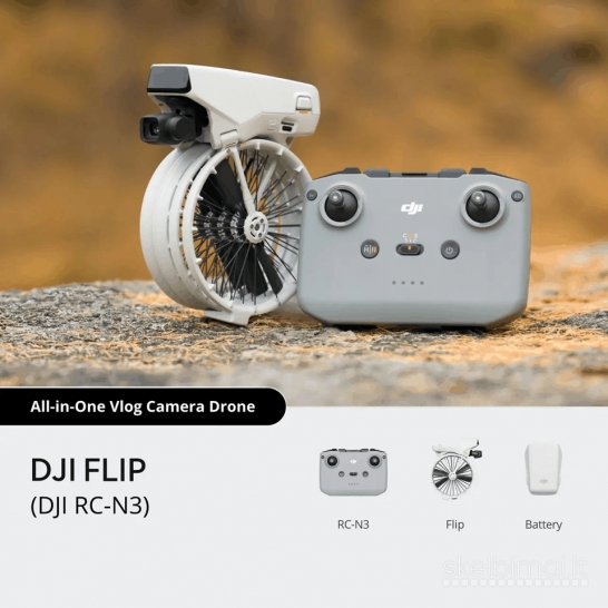 DJI Flip su DJI N3 pultu Kaina 439 € Naujiena Turime vietoje