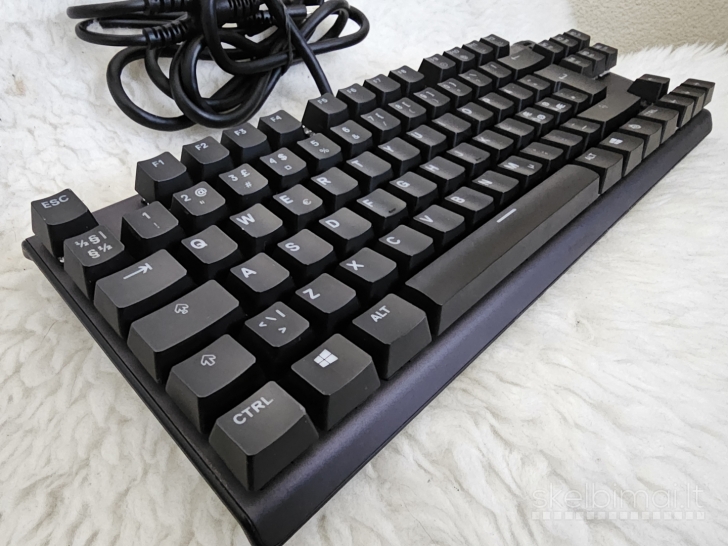 "SteelSeries Apex 7 TKL (red switch)" laidinė mechaninė žaidimų klaviatūra