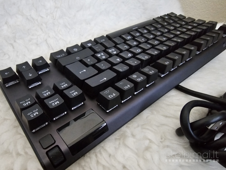 "SteelSeries Apex 7 TKL (red switch)" laidinė mechaninė žaidimų klaviatūra