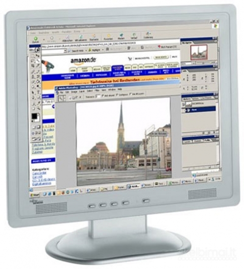 Komp. Fujitsu-Siemens W-7 + LCD 17" yra dovanu