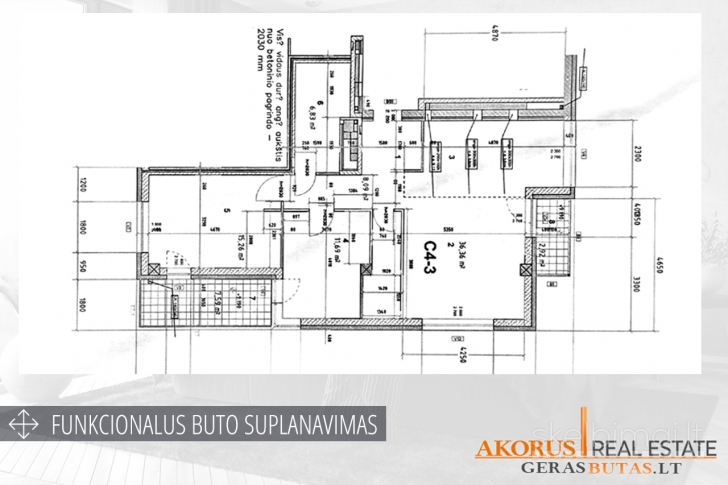 gerasbutas.lt - ERDVUS BUTAS SU DVIEM BALKONAIS