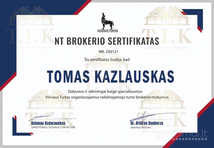 NT Brokeris Tomas Kazlauskas