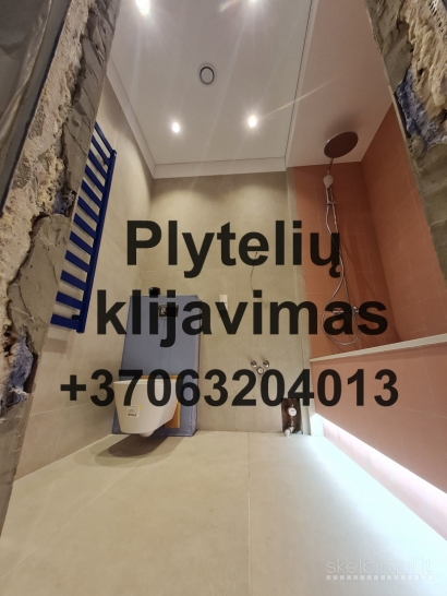 Plytelių klijavimas