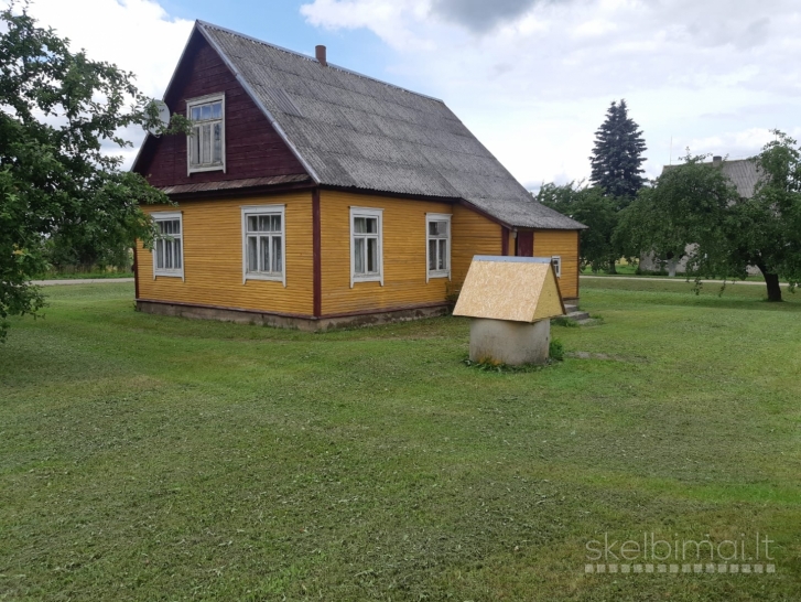 Kunigiškių I kaime,  Svėdasų sen., Anykščių raj., parduodama sodyba;